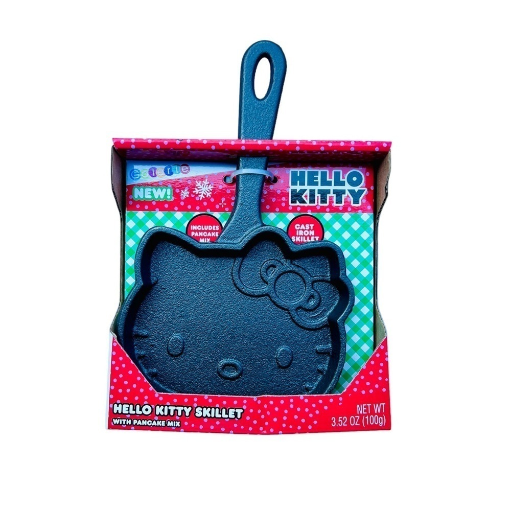 Hello Kitty Sanrio Cast Iron Skillet Pancake Mix